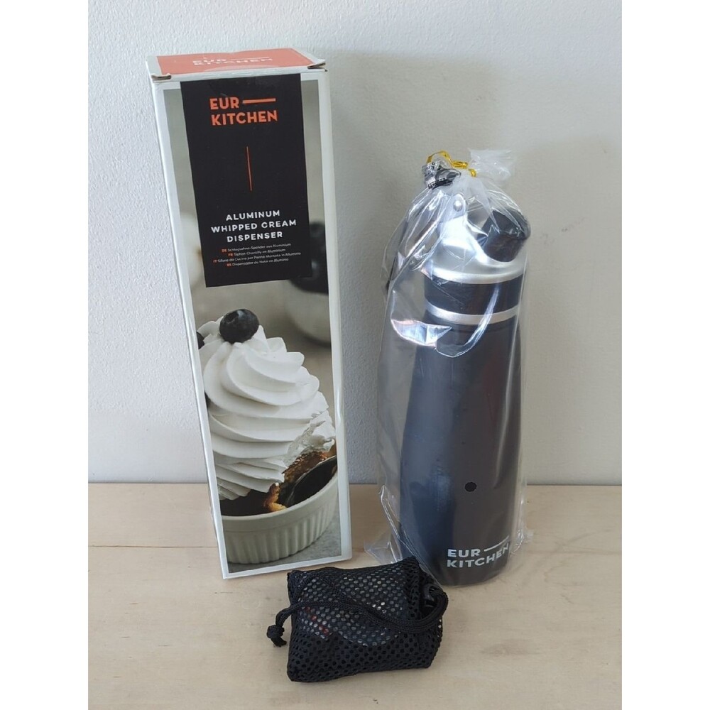 Eur Kitchen Aluminum Whipped Cream Dispenser
